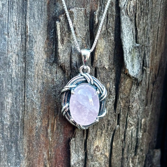 NEW! Rose Quartz Necklace - Picture 7 of 14